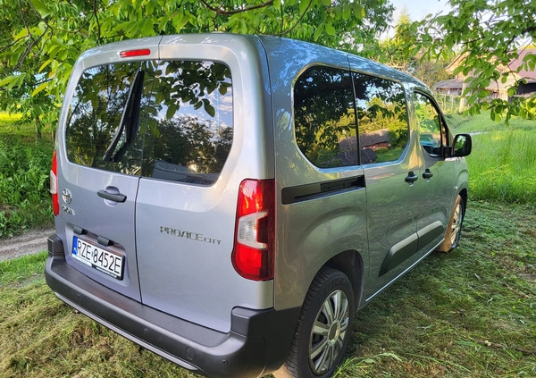 Toyota Proace City Verso cena 53900 przebieg: 225000, rok produkcji 2020 z Rzeszów małe 211